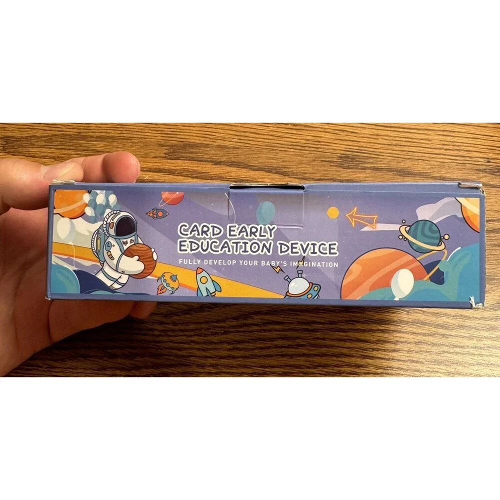 Happy World Card Early‎ Education Device “blue” Fully Develop Baby’s Imagination